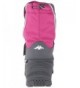 Snow Boots Quebec - Watter Resistant Child Winter Boots - Fuchsia Charcoal - 1 M US Little Kid - Fuchsia Charcoal - C011CRUS1...
