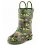Boots Camouflage Boys Green Rubber Waterproof Rain Boots (Toddler/Little Kids) - CB1825KL8T3 $52.80