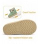Snow Boots Girl's and Boys Winter Snow Boots Fur Outdoor Slip-on Boots (Toddler/Little Kids) - Green - CQ188O9KN3E $18.93