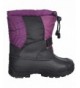 Snow Boots Boys' Snow Goer Boots - Purple - 5 Youth - CD11XOEB5EV $31.40