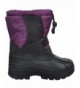 Snow Boots Boys' Snow Goer Boots - Purple - 5 Youth - CD11XOEB5EV $31.40