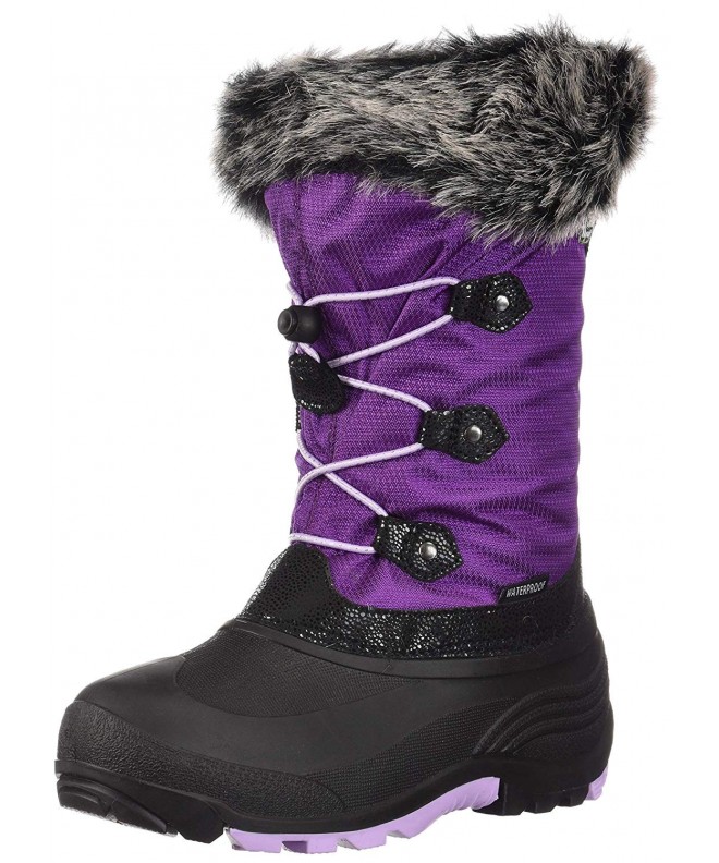 Snow Boots Powdery 2 Boot Girls Grape - CA189ZDEXAK $70.16