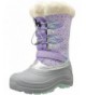 Snow Boots Nydia Girl's Outdoor Snow Boot - Lilac/Aqua - CI12O8WN3AQ $83.35