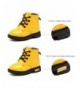 Snow Boots Boy's Girl's Waterproof Winter Warm Ankle Boots Zipper Cute Casual Shoes(Toddler/Little Kid) - 1.yellow - CR186UYL...
