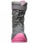 Snow Boots Kids' Gracie Snow Boot - Grey/Cotton Candy Pink - C811IJ21AQF $79.19