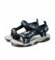 Sport Sandals Fantiny Girl's Boy's Sports Sandals Open Toe Athletic Beach Shoes (Toddler/Little Kid/Big Kid) - Dark Blue - CG...