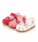 Sport Sandals Girls' Closed-Toe Summer Solid Flower Outdoor Sport Casual Sandals(Toddler/Little Kid) - Pink(five Flowers) - C...