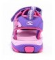 Sport Sandals Boys Girls Kids Closed-Toe Summer Outdoor Beach Sports Sandals(Toddler/Little Kid/Big Kid) - Purple(b) - CY18EW...