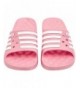 Sport Sandals Unisex/Kids' Starline Four Striped EVA Slide Slipper - Pink - CP189T7LYSK $14.41
