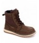 Boots Boys Beau High Top Boot Shoes - Brown - CF18IZ5GZE7 $45.10