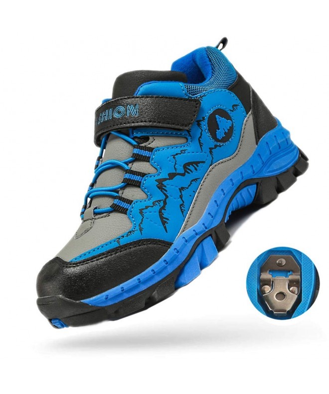 Trail Running Waterproof Resistance Climbing Sneakers - Blue/Grey - C818HZO5NOQ $45.25