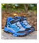 Trail Running Waterproof Resistance Climbing Sneakers - Blue/Grey - C818HZO5NOQ $42.99