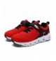 Trail Running Kids Athletic Running Shoes Lightweight Sports Tennis Sneakers for Boys & Girls - Red - CX18ISMSC6H $45.40