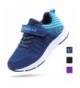 Trail Running Kids Tennis Shoes for Boys Breathable Running Shoes Girls Sneaker Lightweight - Blue - CZ18IH5WGQN $38.68