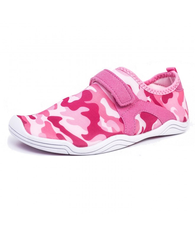 Water Shoes Water Shoes for Kids Boys Girls Quick Dry Beach Swim Surf Shoes for Pool Sport Walking - C.pink - CT18LG6AHKL $30.59