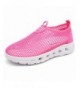 Water Shoes Boys Girls Quick Dry Water Shoes Lightweight Slip-on Sneakers for Beach Walking Running - Hot Pink - CF18028QU9N ...