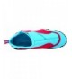 Water Shoes Toddler and Little Kids Water Shoes for Boys and Girls - Turquoise/Fuchsia - CP12LNMWYIB $19.46