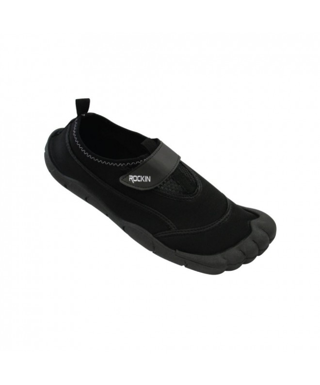 Water Shoes Kid's/Child Aqua Foot Water Shoes - Black - CQ11WBW24AP $33.33