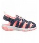 Water Shoes Christo Unisex Athletic Fisherman Sandal - Navy/Orange - CB12NEOIA9V $33.94