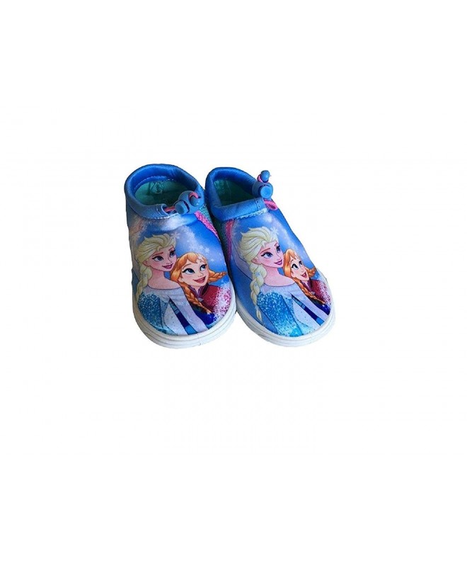 Water Shoes Disney's Frozen Elsa & Anna Little Girls Water Shoes Blue - Pink - CD18DWIRKCQ $40.28