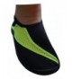 Water Shoes Black/Neon Yellow Kid's Aqua Shoes for Pool - Beach - Boating - Swim and Surf - C6183ZTKS6K $18.54
