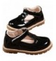 Oxfords Girl's British Retro T-Bar Princess Oxford Shoes(Toddler/Little Kid) - Black - CJ185HAIXSK $34.70