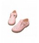 Oxfords Girls' T-Strap Oxfords Shoes School Uniform Dress Mary Jane Flats (Toddler/Little Kid/Big Kid) - Pink - CM18EY4QAYX $...