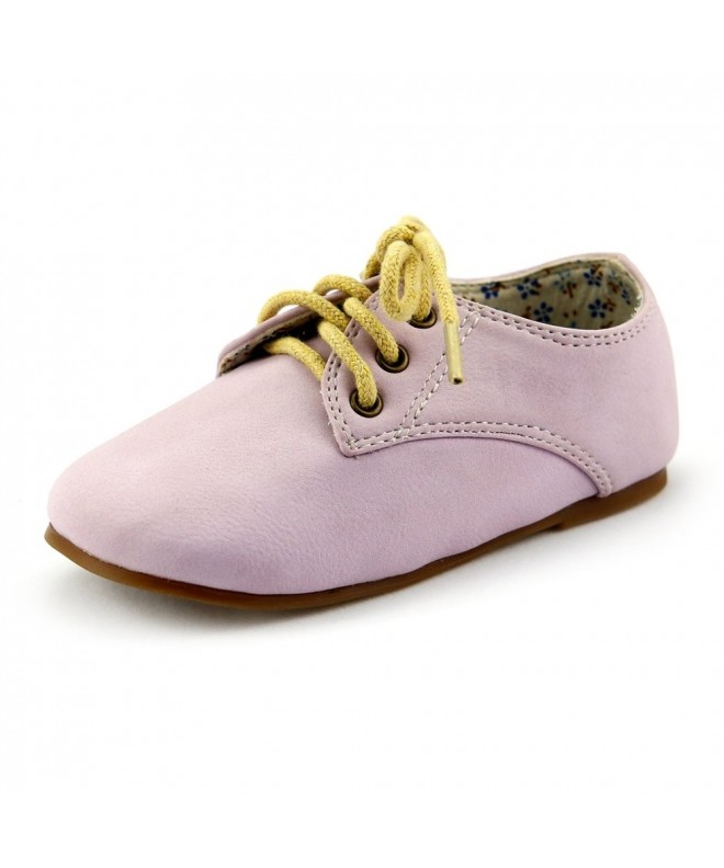 Oxfords Girl's Glassic Oxford - Light Purple1 - CT183GKQY8W $26.11