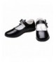 Oxfords Girl's Oxford Leather School Uniform Dress Shoes (Toddler/Little Kid) - Black - C618HEI0HHG $42.92