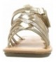 Sandals Kids Denise Girl's Fashion Sandal - Gold - CC186634WMH $30.38