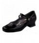 Sandals Girl's Dressy Patent Low Heel Shoe with Glitter and Stone Buckle (Little Kid - Big Kid) - Black Patent - CM18G8CIKU4 ...