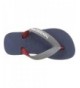 Sandals Kids Flip Flop Sandals - Top Mix - Indigo Blue - CF1860AZWUT $28.58
