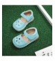 Sandals Toddler Sandals Squeaky Shoes Flower Punch Mary Jane Toddler Girl Flats (Removable Squeakers) - Blue - CY1804ODZN5 $3...