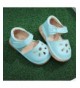 Sandals Toddler Sandals Squeaky Shoes Flower Punch Mary Jane Toddler Girl Flats (Removable Squeakers) - Blue - CY1804ODZN5 $3...