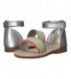 Sandals Kids Gene Girl's Fashion Sandal - Silver - CI18664LI8H $29.13