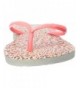 Sandals Girls' Slim Animals Flip Flop Sandals - Animal Print - (Toddler/Little Kid) - White/Coral New - CL18GOZX5YM $73.32