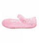 Sandals Girls Mary Jane Jelly Closed Toe Bird Nest Sandals (Infant/Toddler) - Pink - CF18CXA9H09 $38.32
