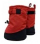 Boots N'Ice Kids Little Boys and Girls Winterproof 100 Gram Thinsulate Snow Booties - Red 18 - CE180NLZIH9 $21.22