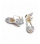 Sandals Girls' Peep Toe Princess Butterfly Kitten Heels Glitter Sandals - Silver - CM18DIICT40 $46.42