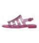 Sandals Kids' Mel Boemia Flat Sandal - Glossy Pink - CN18C4Z8R9Z $85.85