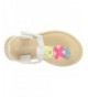 Sandals Kids' Nala Sandal - White - CF12NH1JEB8 $34.57