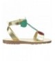 Sandals Kids Cherrie Girl's T-Strap Fashion Sandal - Gold - C21867KUN5O $35.51
