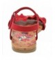 Sandals Girls' Toddler Minnie Mouse Ruffle Sandal - Red - CC18IN9I6NW $28.27