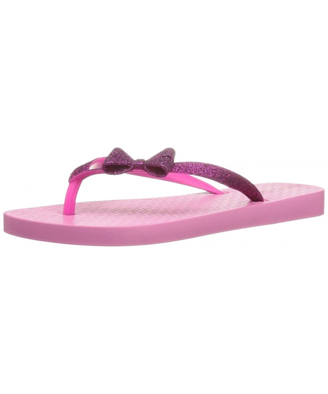 Sandals Kids' Glitter IV Flip Flop - Pink/Pink Bow - C012MQNU4YH $35.00