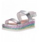 Sandals Kids' Jkennie Wedge Sandal - Silver - CT18HZCGT2Z $73.44