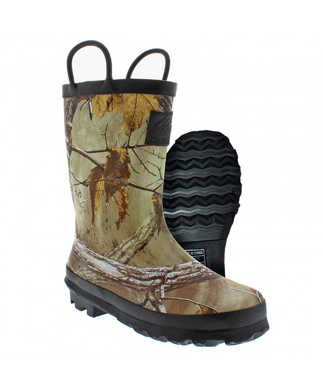 Boots Kids' Puddle Jumper Rubber Boots - Camo - CY18ECN88R5 $75.52
