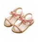 Sandals Kids Toddlers Girl's Princess Sandals with Peals - New Pink - C418E48G68X $28.06