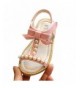 Sandals Kids Toddlers Girl's Princess Sandals with Peals - New Pink - C418E48G68X $28.06