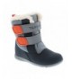 Boots Kids Waterproof Teddy Charcoal/Orange - 7520-028-C - CG18D3X7Z8G $101.40