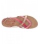 Sandals Kids' Granola-b-k - Petal Pink/Carmine/Pearl Rose Gold Dyecut Pu - C01854T9K6N $45.45